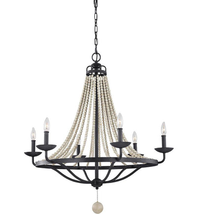 Visual Comfort Studio - F3129/6DWZ/DWG - Nori 32.5" Chandelier