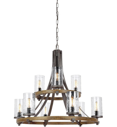 Visual Comfort Studio - F3135/9DWK/SGM - Angelo 32.75" Chandelier