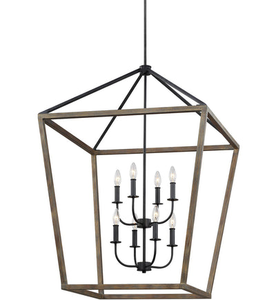 Visual Comfort Studio - F3194/8WOW/AF - Gannet 26" Chandelier