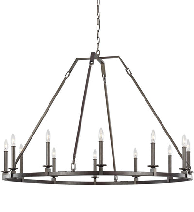 Visual Comfort Studio - F3216/12SMS - Landen 48" Chandelier