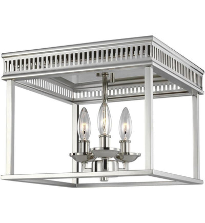 Visual Comfort Studio - Woodruff 13" Flush Mount
