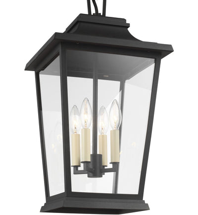Visual Comfort Studio - OL15409TXB - Warren 12" Outdoor Pendant