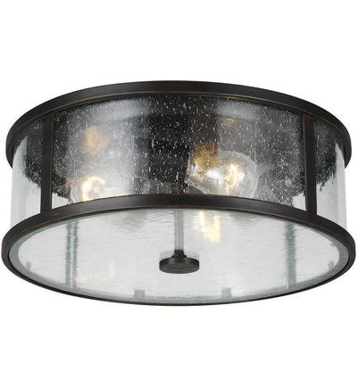 Generation Lighting - Dakota 14" Outdoor Flush Mount