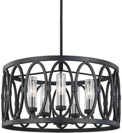 Visual Comfort Studio - OLF3222/5DWZ - Patrice 21" Outdoor Pendant