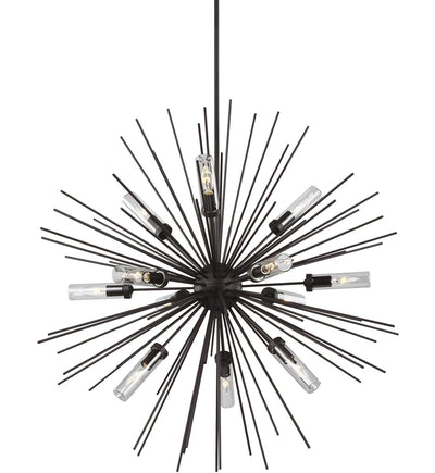 Visual Comfort Studio - OLF3296/12ORB - Hilo 36" Outdoor Pendant