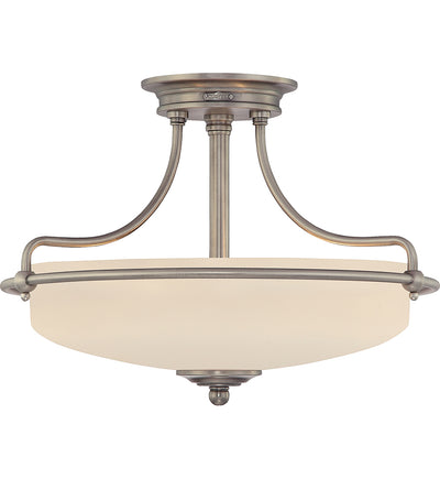Quoizel - Griffin 17" Semi-Flush