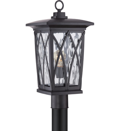 Quoizel - GVR9010K - Grover 10.5" Incandescent Outdoor Post Light