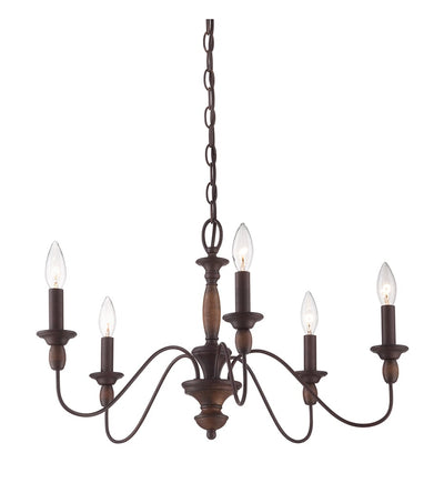 Quoizel - HK5005TC - Holbrook 24" Chandelier