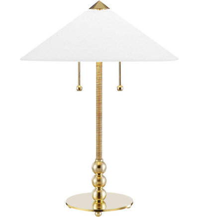 Hudson Valley - L1395-AGB - Flare 24" Table Lamp