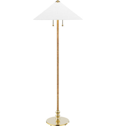 Hudson Valley - L1399-AGB - Flare 62.25" Floor Lamp