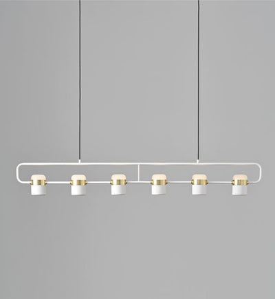 Seed Design - SLD-80PF6-WH - Ling 52.7" Pendant