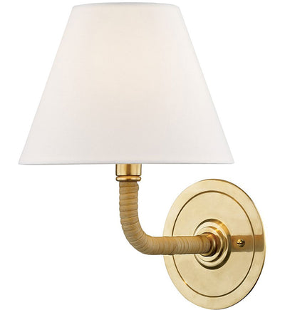 Hudson Valley - MDS500-AGB - Curves No.1 11.25" Wall Sconce