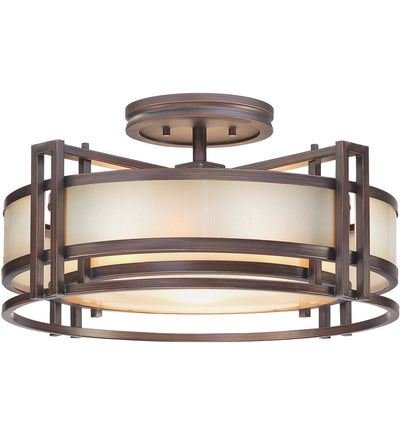 Metropolitan Lighting - N6964-1-267B - Underscore 22" Semi-Flush