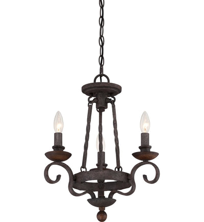 Quoizel - NBE5303RK - Noble 15" Chandelier