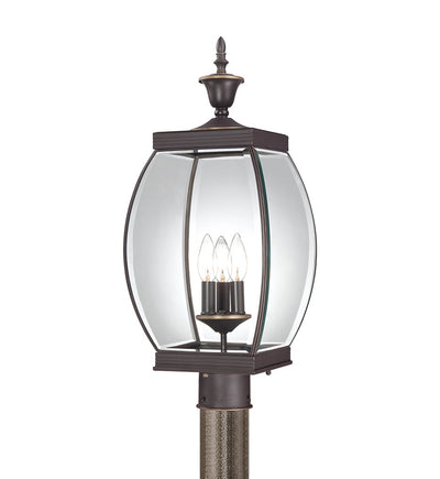 Quoizel - OAS9009Z - Oasis 3 Light Outdoor Post Light