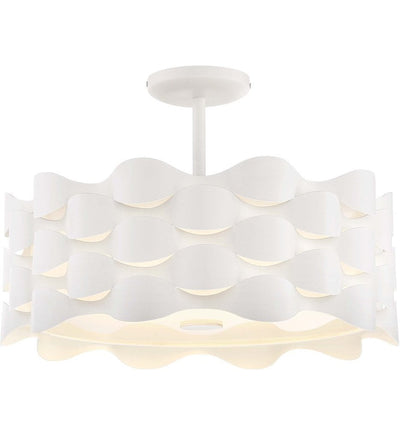 George Kovacs - P1302-655-L - Coastal Current 18" Semi-Flush