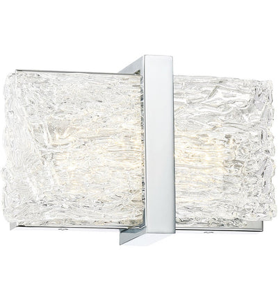 George Kovacs - P1381-077-L - Forest Ice Ii 8" Bath Vanity Light