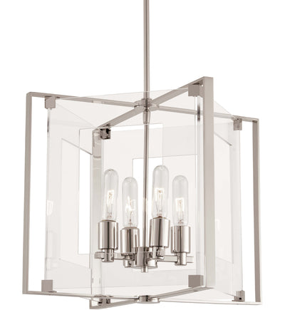 George Kovacs - P1404-613 - Crystal Clear 14.75" Pendant