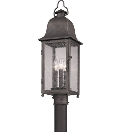 Troy Lighting - P3215-VBZ - Larchmont 25.25" Post Lantern