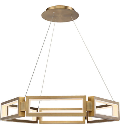 Modern Forms - PD-50835-AB - Mies 35" Chandelier