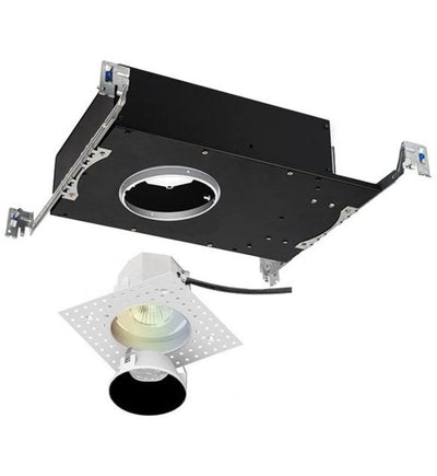 WAC Lighting - R3ARDL-NCC24-BK - Aether Color Changing Narrow Flood Beam Round Invisible 3.5" Recessed Trim