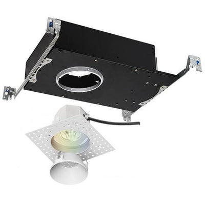 WAC Lighting - R3ARDL-NCC24-WT - Aether Color Changing Narrow Flood Beam Round Invisible 3.5" Recessed Trim