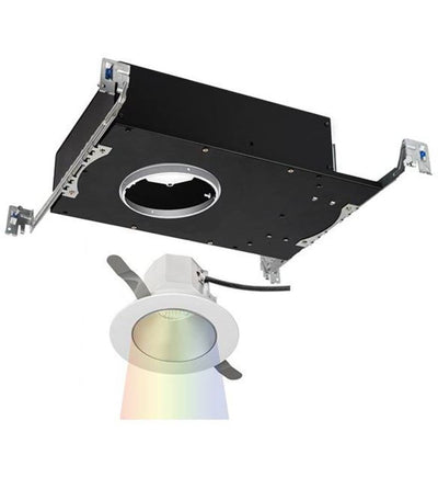 WAC Lighting - R3ARDT-NCC24-HZWT - Aether Color Changing Narrow Flood Beam Round 3.5" Recessed Trim