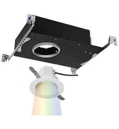 WAC Lighting - R3ARDT-NCC24-WT - Aether Color Changing Narrow Flood Beam Round 3.5" Recessed Trim