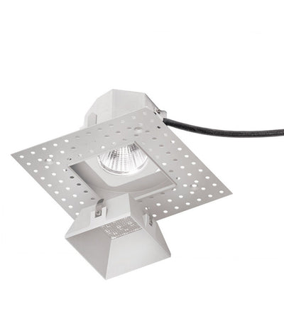WAC Lighting - Aether LED Narrow Flood Beam Square Invisible 3.5" Recessed Trim