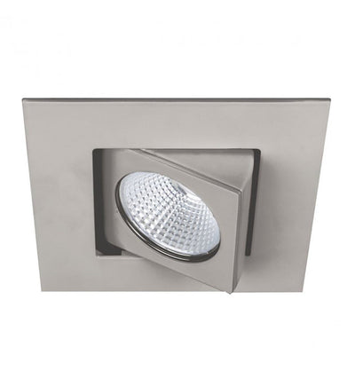 WAC Lighting - R3BSA-F927-BN - Oculux LED Flood Beam Square Adjustable 3.5" Recessed Trim