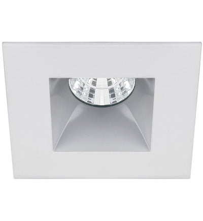 WAC Lighting - R3BSD-S927-HZWT - Oculux LED Spot Beam Square Open Reflector 3.5" Recessed Trim
