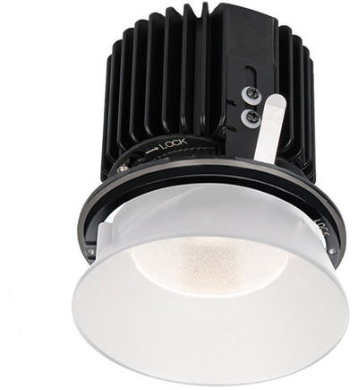 WAC Lighting - R4RD2L-W827-WT - Volta LED Wide Flood Beam Round Invisible Trim 4.5" Recessed Trim
