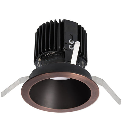 WAC Lighting - R4RD2T-W830-CB - Volta LED Wide Flood Beam Round 4.5" Recessed Trim
