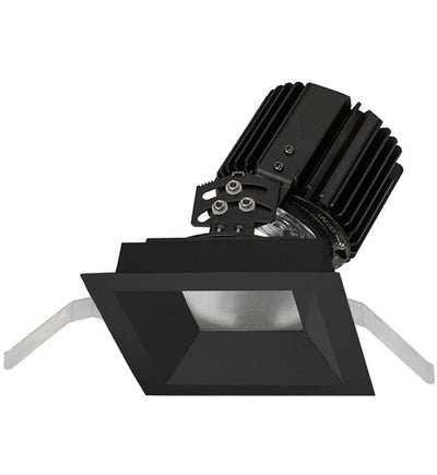 WAC Lighting - R4SAT-S930-BK - Volta LED Spot Beam Square Adjustable 4.5" Recessed Trim