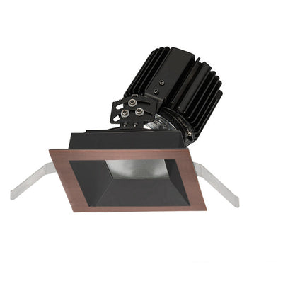 WAC Lighting - R4SAT-S827-CB - Volta LED Spot Beam Square Adjustable 4.5" Recessed Trim