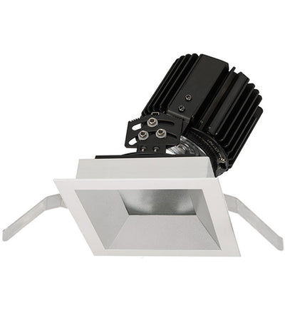 WAC Lighting - R4SAT-S835-HZWT - Volta LED Spot Beam Square Adjustable 4.5" Recessed Trim