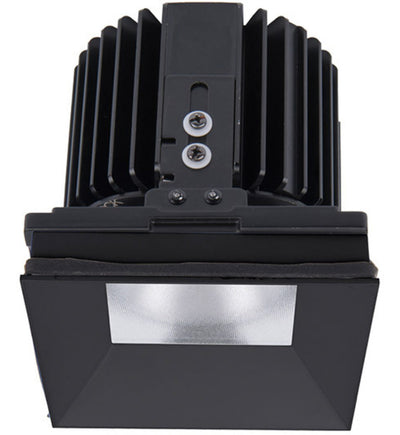 WAC Lighting - R4SD1L-W827-BK - Volta LED Wide Flood Beam Square Shallow Regressedvisible 4.5" Recessed Trim