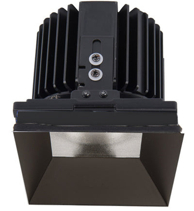 WAC Lighting - R4SD1L-W840-CB - Volta LED Wide Flood Beam Square Shallow Regressedvisible 4.5" Recessed Trim