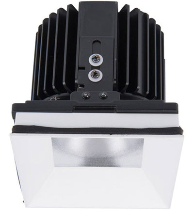 WAC Lighting - R4SD1L-W830-WT - Volta LED Wide Flood Beam Square Shallow Regressedvisible 4.5" Recessed Trim