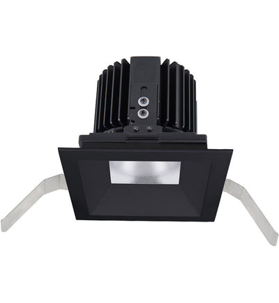 WAC Lighting - R4SD1T-W830-BK - Volta LED Wide Flood Beam Square Shallow Regressed 4.5" Recessed Trim