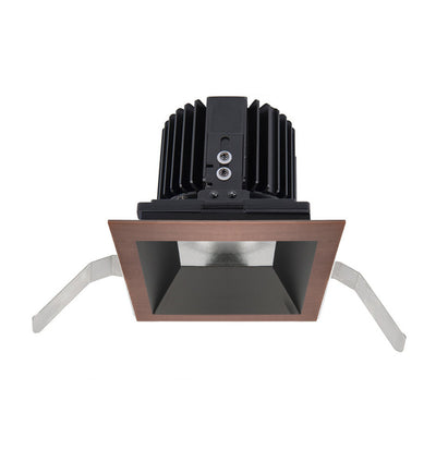 WAC Lighting - R4SD1T-W840-CB - Volta LED Wide Flood Beam Square Shallow Regressed 4.5" Recessed Trim