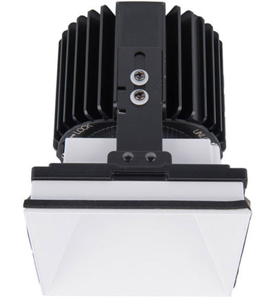 WAC Lighting - R4SD2L-W840-WT - Volta LED Wide Flood Beam Square Invisible 4.5" Recessed Trim