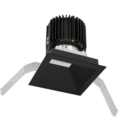WAC Lighting - R4SD2T-S840-BK - Volta LED Spot Beam Square 4.5" Recessed Trim