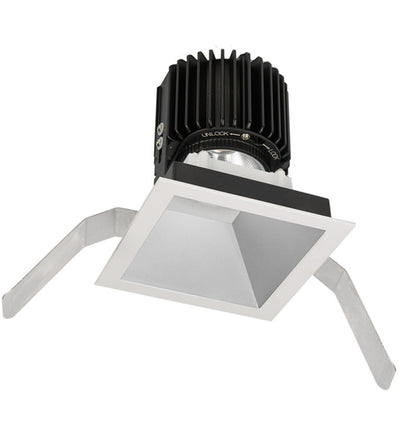 WAC Lighting - R4SD2T-S930-HZWT - Volta LED Spot Beam Square 4.5" Recessed Trim