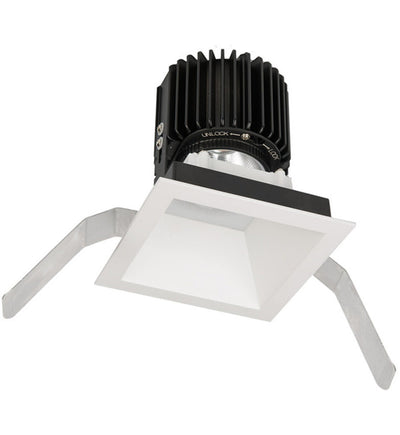 WAC Lighting - R4SD2T-W830-WT - Volta LED Wide Flood Beam Square 4.5" Recessed Trim