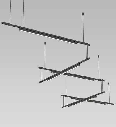 Sonneman - S1K36K-JR1806XX-LB24 - Suspenders Linear Suspension