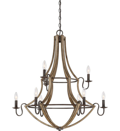 Quoizel - SHR5009RK - Shire 32.5" Chandelier