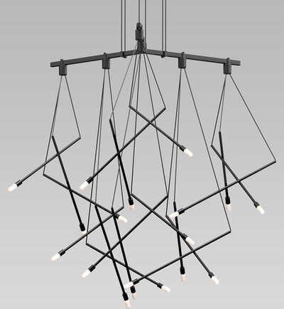 Sonneman - SLS1165 - Suspenders 32" Linear Suspension