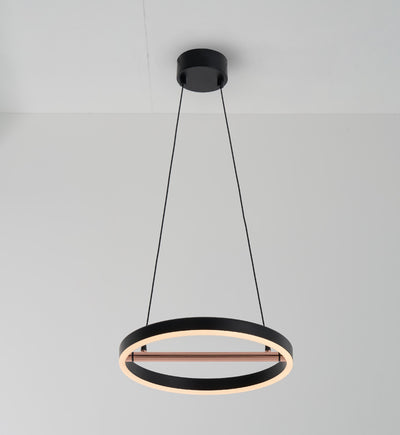 Seed Design - SLD-350P-BK - Sol 13.8" Pendant