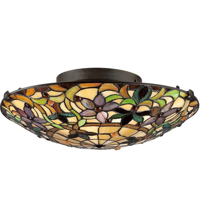 Quoizel - TF1396SVB - Kami 17" Flush Mount